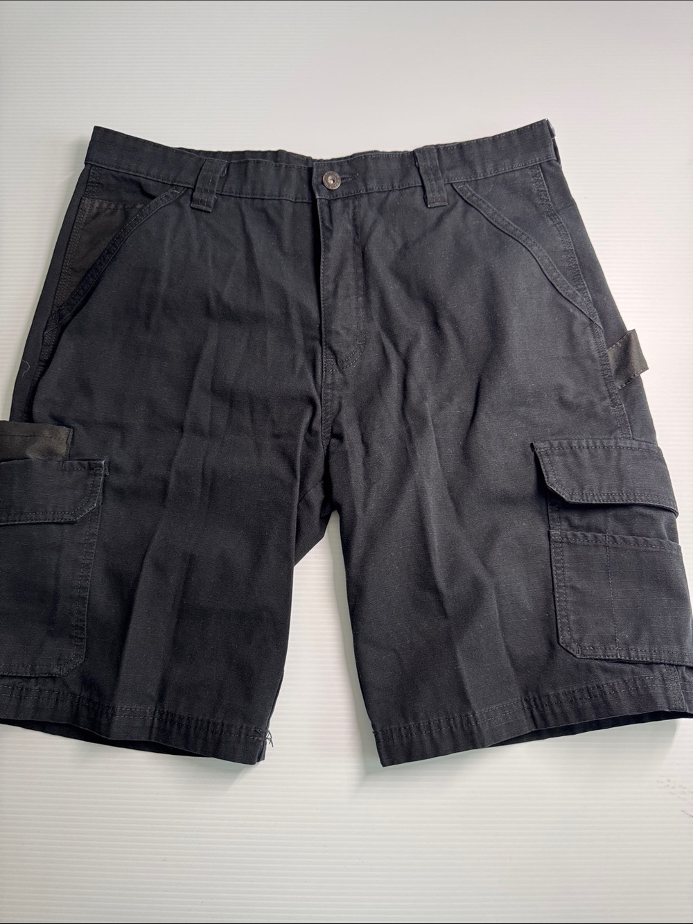 Dickies Black Cargo Shorts with Utility Pockets